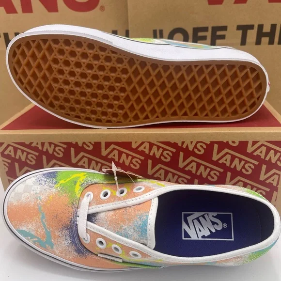 Vans Men’s Authentic(Retro Mart) Multi/True White Sneakers VN0A348A40L